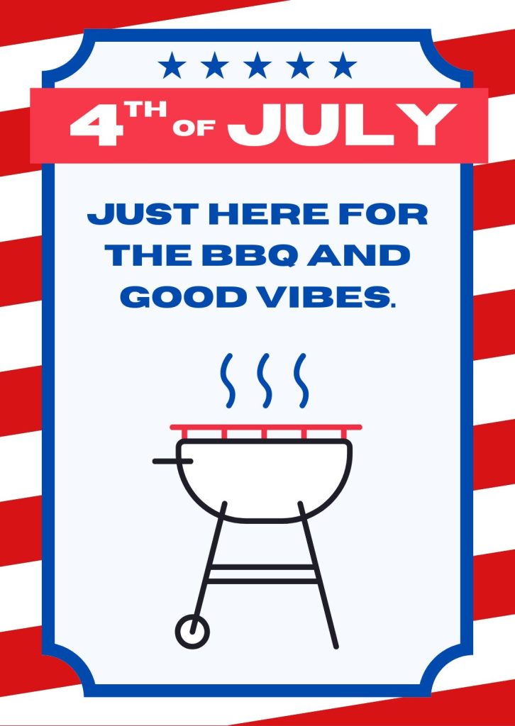 Cool & Casual Captions for the Laid-Back Patriot