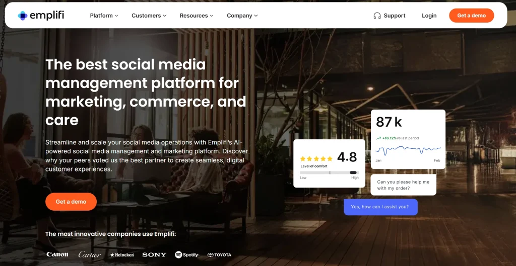 Facebook Analytics Tools: Emplifi Facebook Analytics Tools: Emplifi