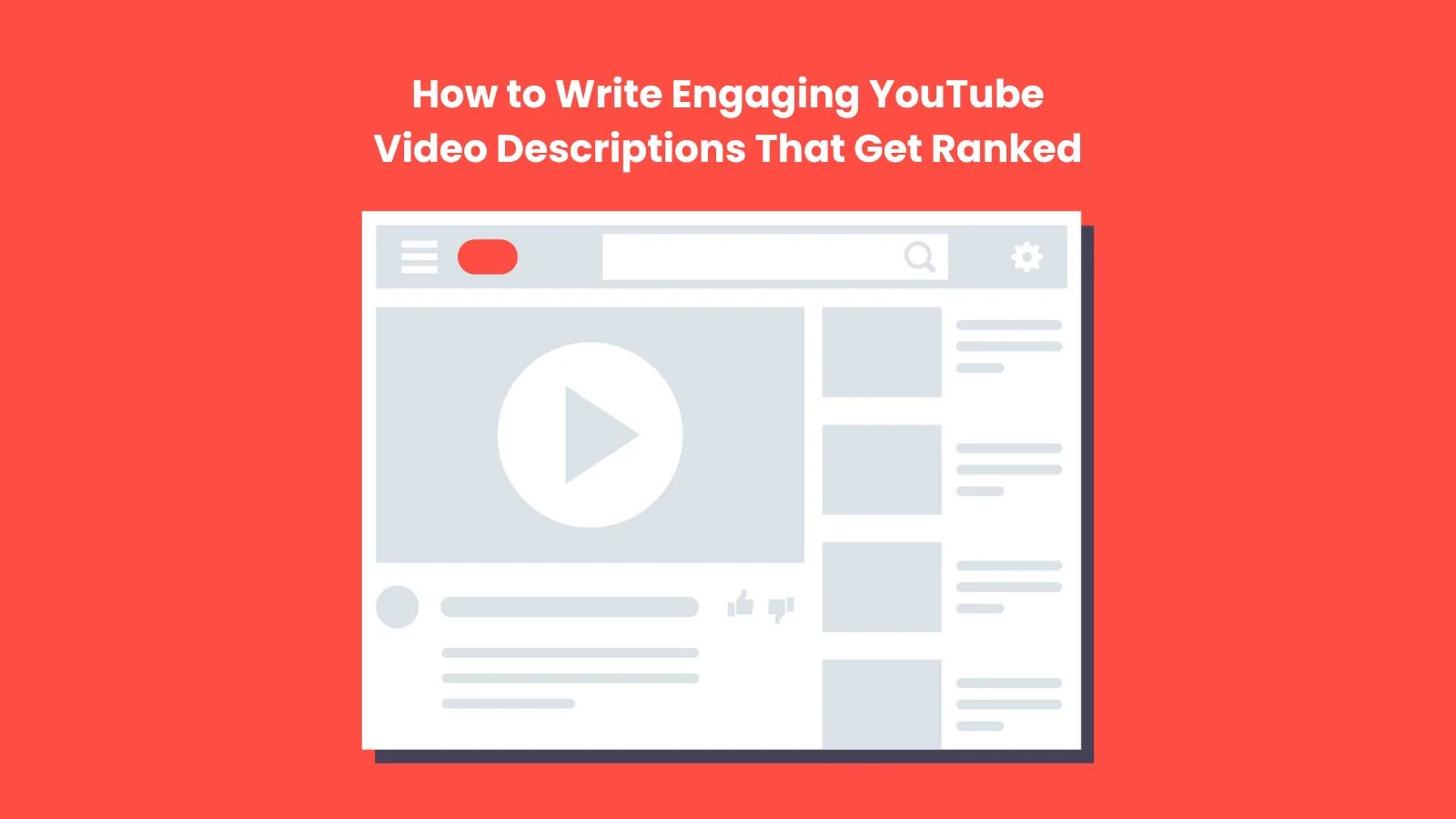 How to Write YouTube Video Descriptions