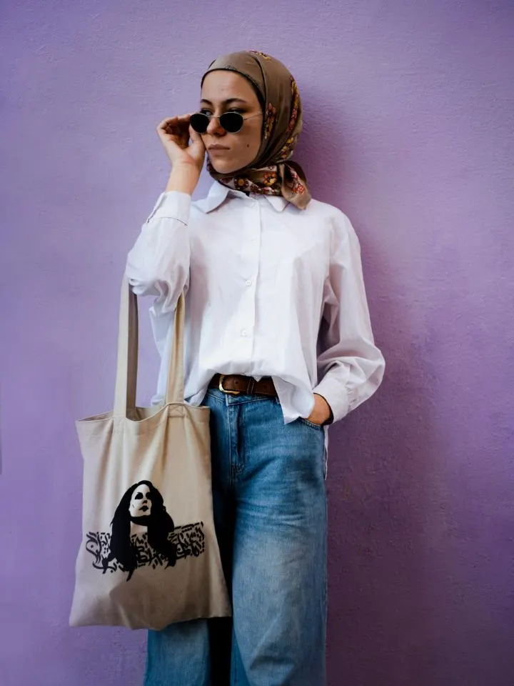 Saudi Instagram influencer creating content