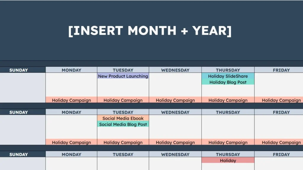 instagram content plan template instagram content plan template