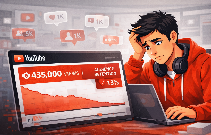 a cartoon of a man looking at a laptop a cartoon of a man looking at a laptop