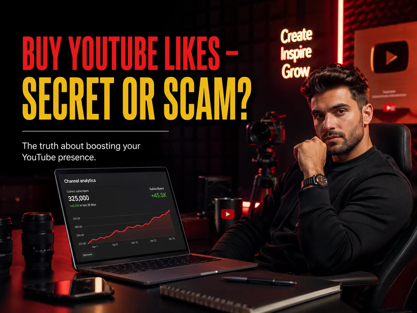 BUY YOUTUBE LIKES &ndash; SECRET OR SCAM?