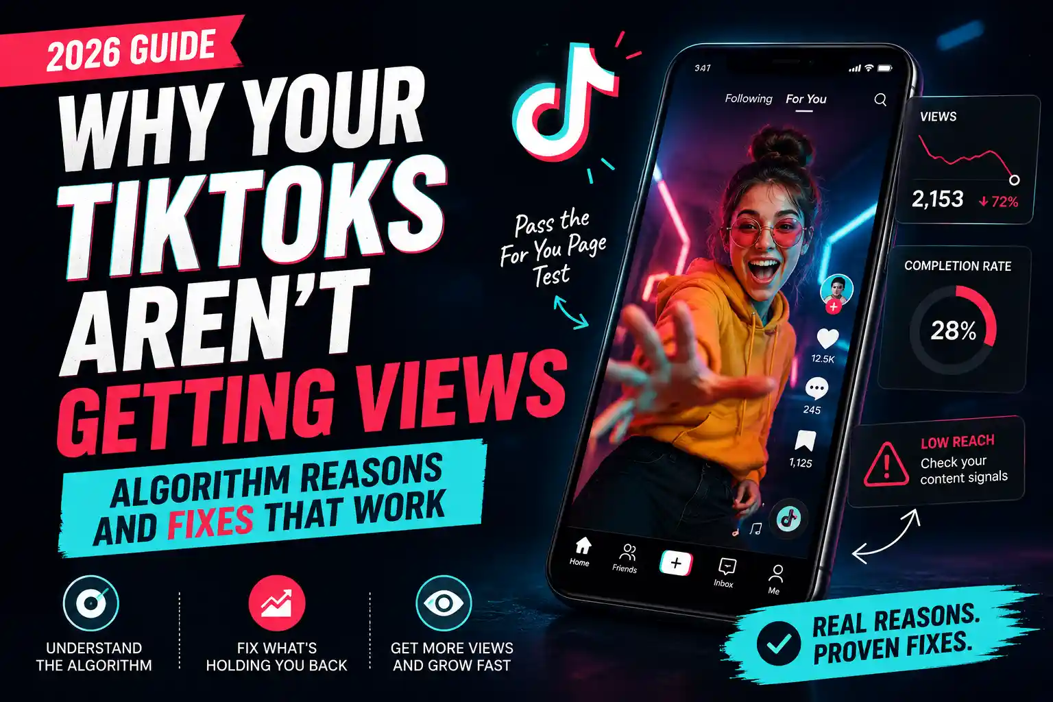 TikToks Aren&rsquo;t Getting Views