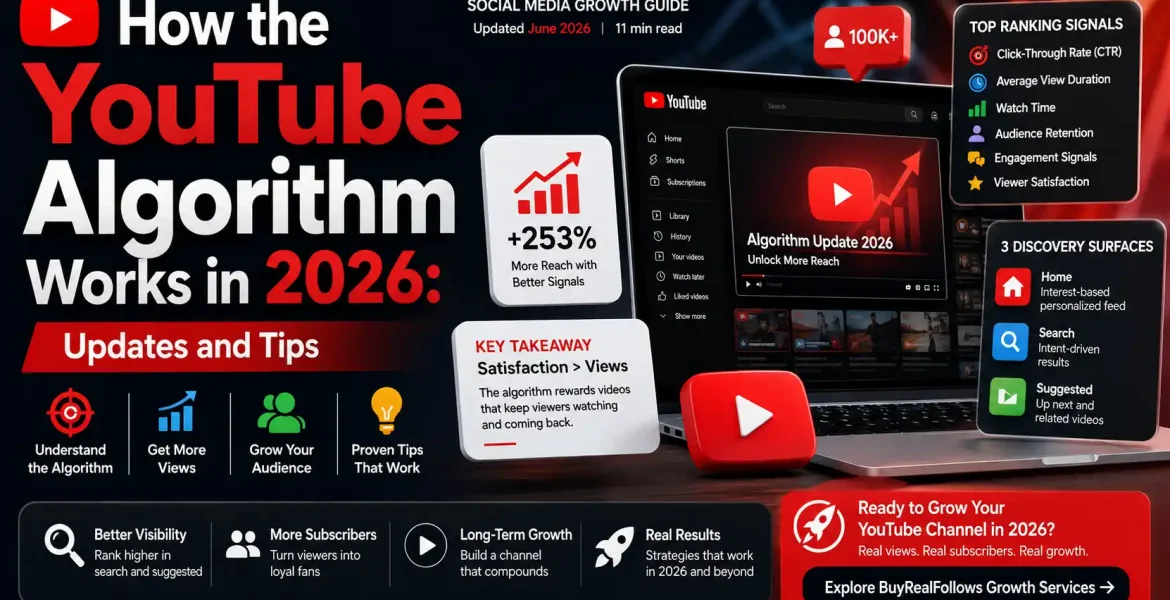 YouTube algorithm updates and tips