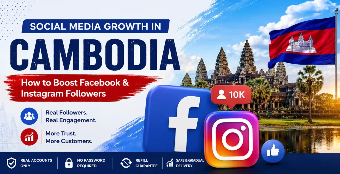Social media growth in Cambodia